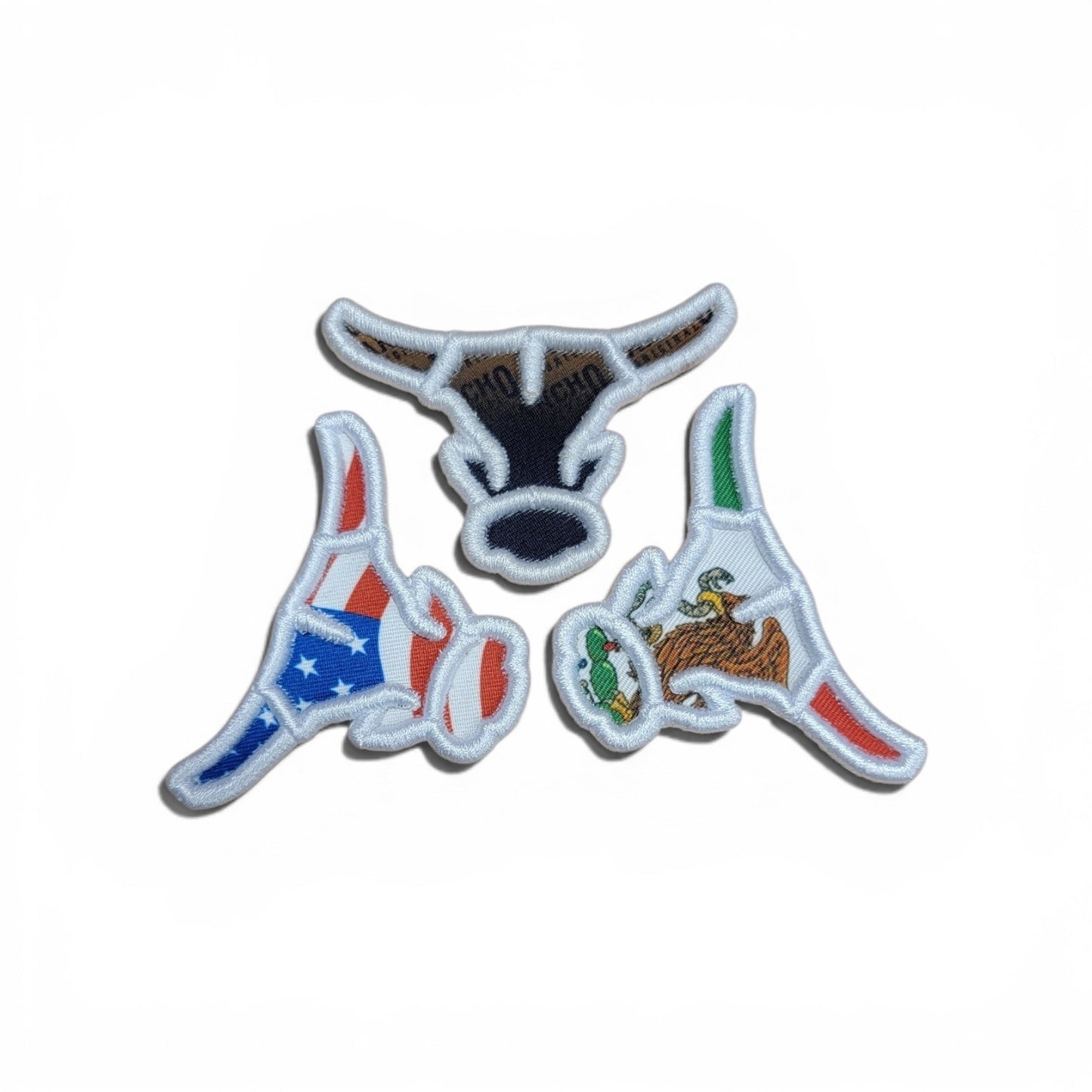 3D R-O Embroidered Collectible Patch - Made in the USA, Fashion Clothing Accessory for Apparel Customization, Hat Decoration