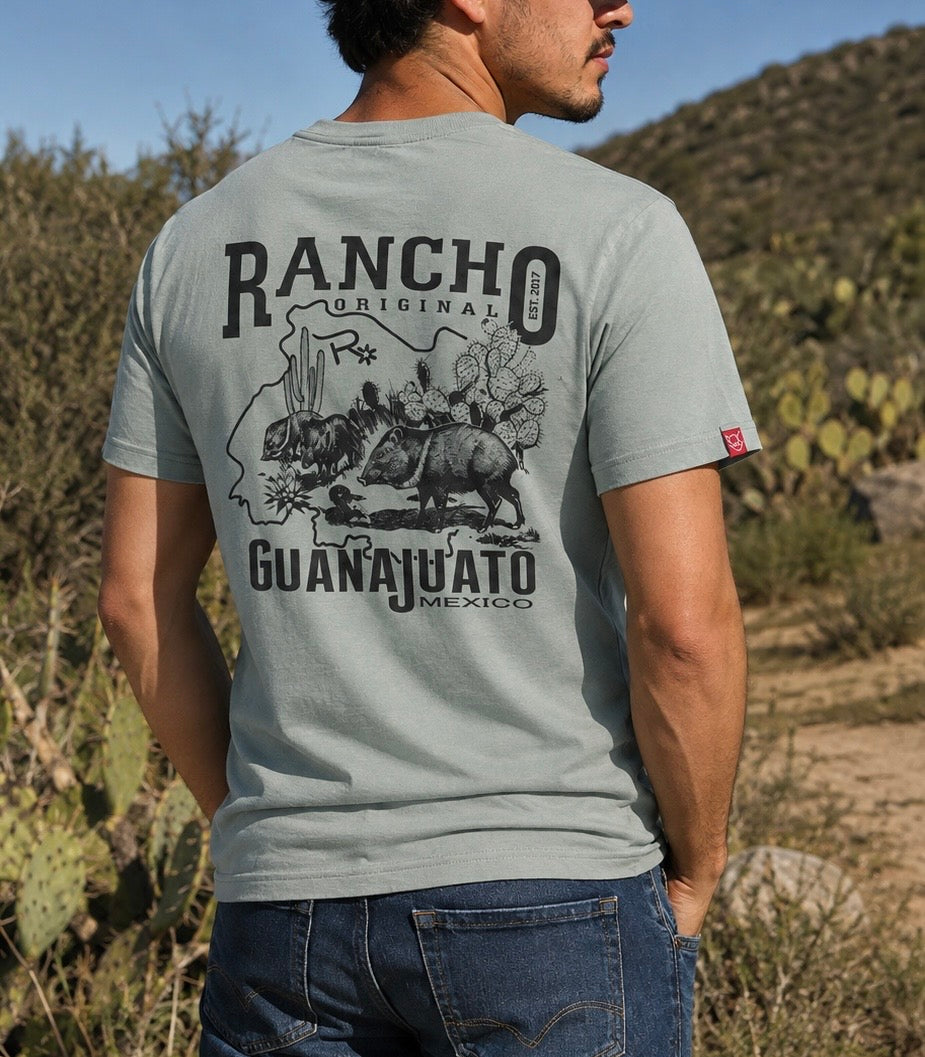 ROGM-001, Rancho GTO MX T-Shirt Aloe Color