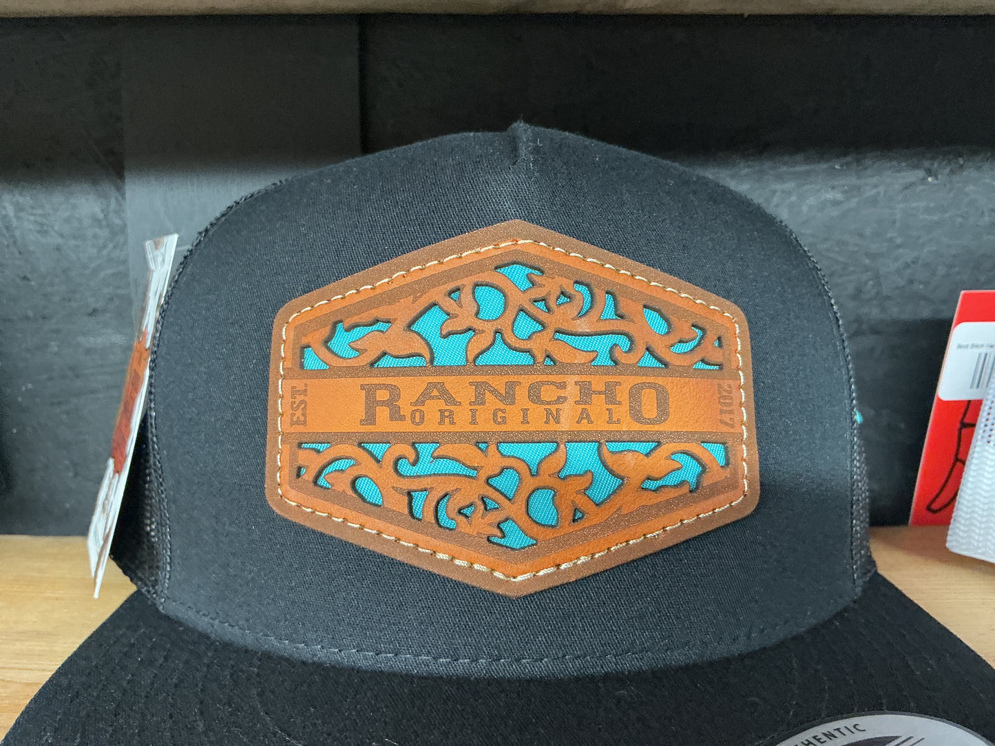 Patron Leather Patch Hat