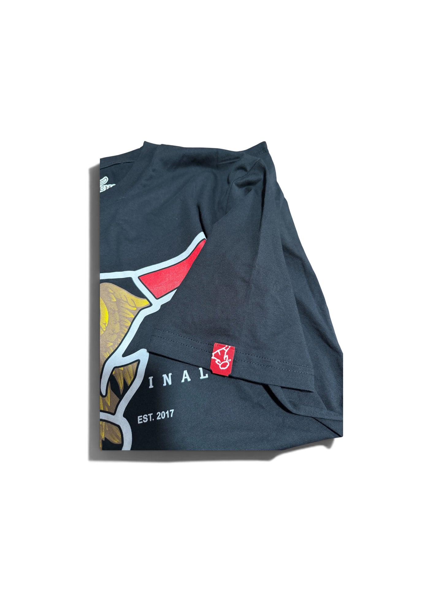 Rancho Original Mexico Bull Logo Black T-Shirt MX-B-0001