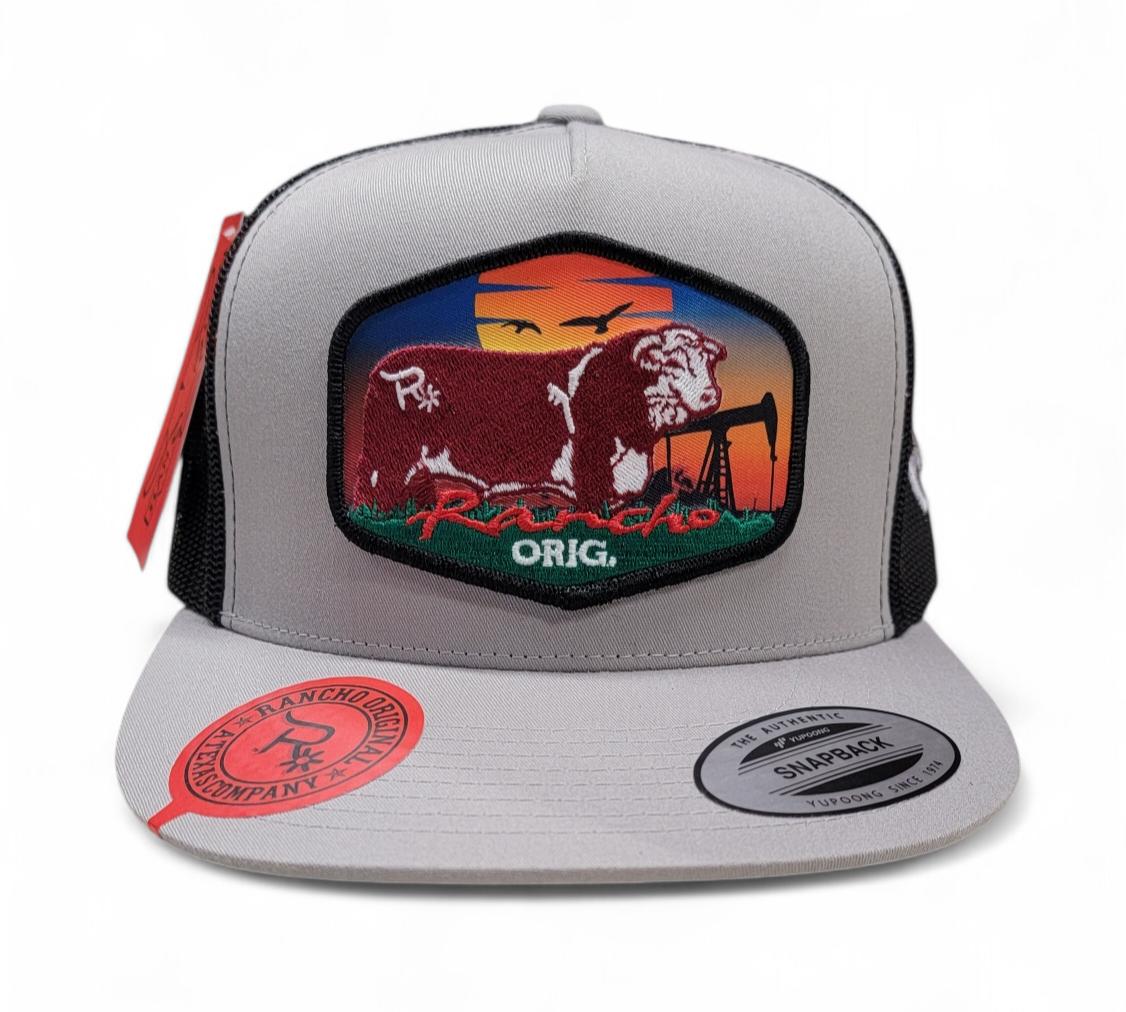 Rancho Original Hereford Bull Hat - Classic Design, Ideal for Stylish Outfits