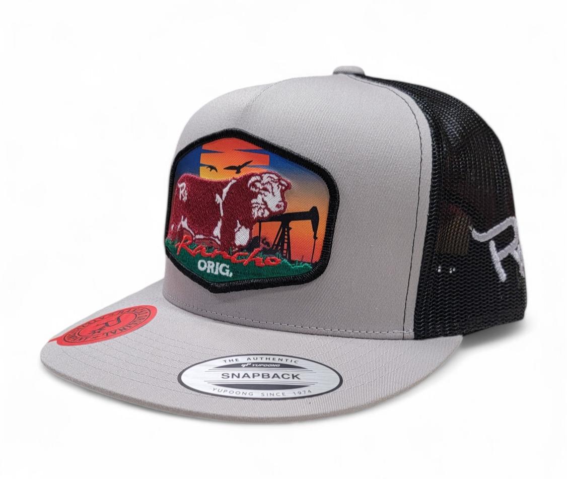 Rancho Original Hereford Bull Hat - Classic Design, Ideal for Stylish Outfits