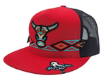 Rancho Original Aztec Toro Hat Red/Black