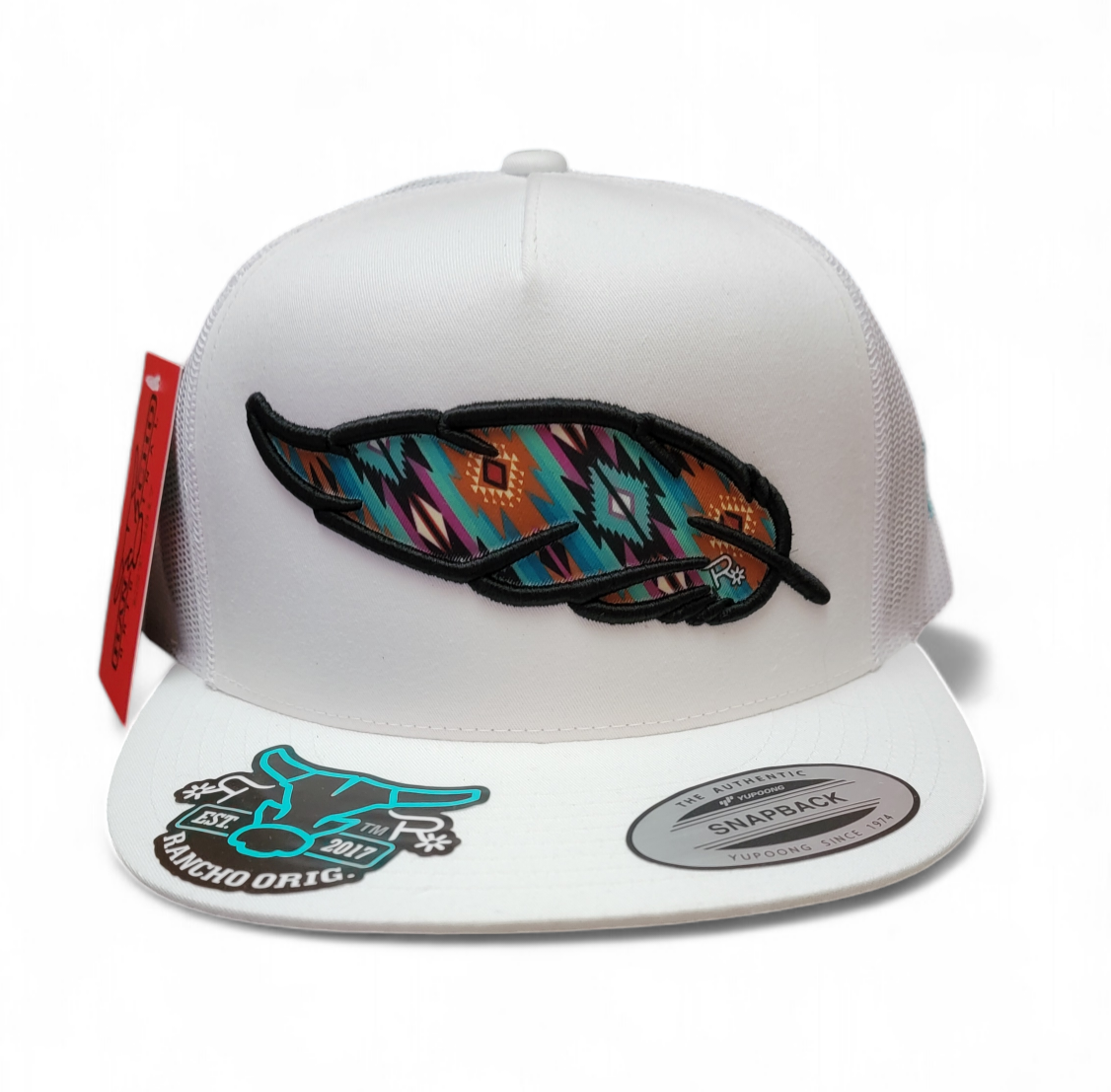 Retro Feather Rancho Hat - Original Style Snapback Classic Fit