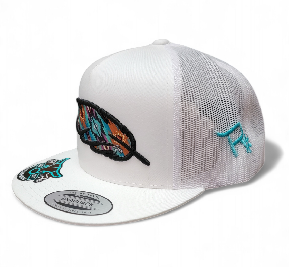 Retro Feather Rancho Hat - Original Style Snapback Classic Fit