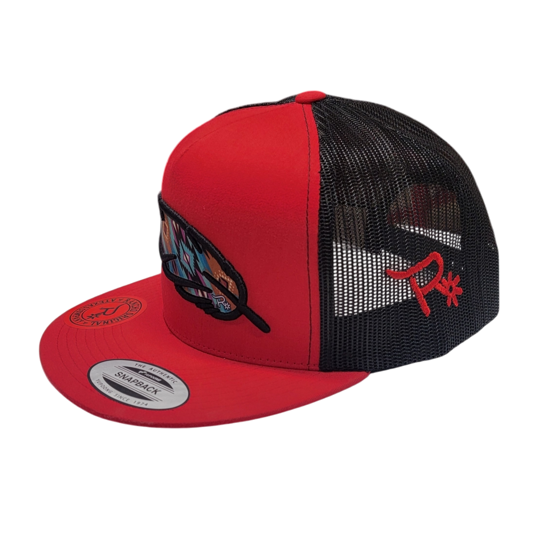 Retro Feather Rancho Hat - Original Style Snapback Classic Fit