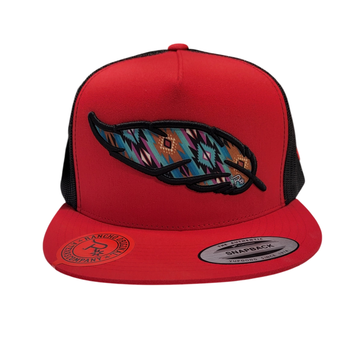 Retro Feather Rancho Hat - Original Style Snapback Classic Fit