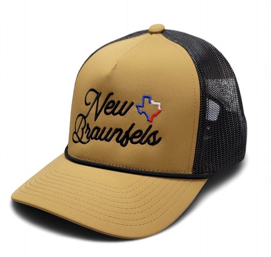 New Braunfels Rope Trucker Cap